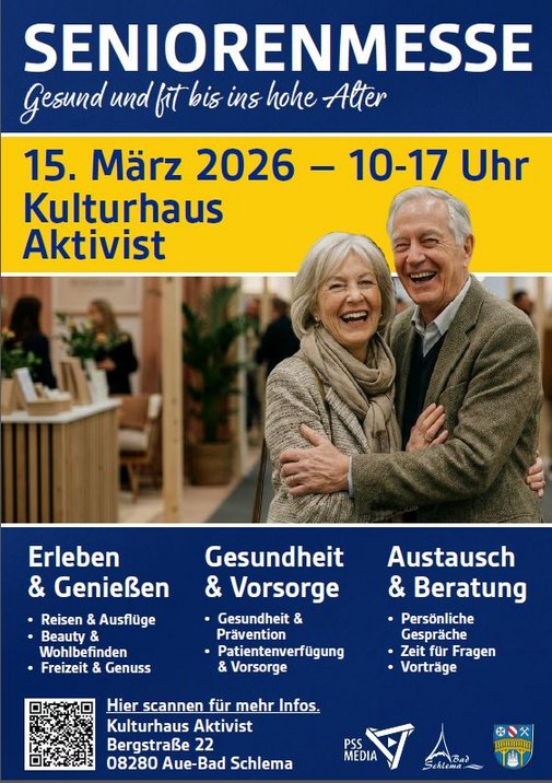 Ank&uuml;ndigung der Seniorenmesse am 15.3.26