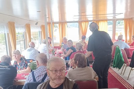 VDK Teilnehmer an Bord des Schiffes