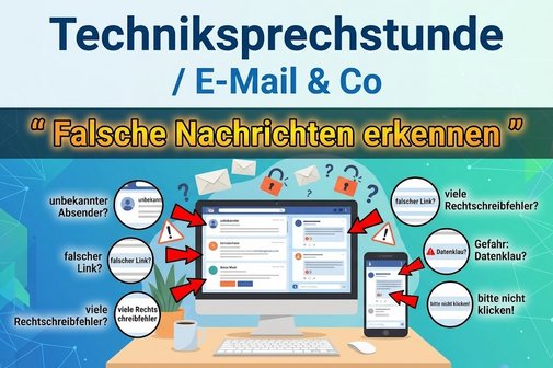Techniksprechstunde / E-Mail & Co Techniksprechstunde / E-Mail & Co