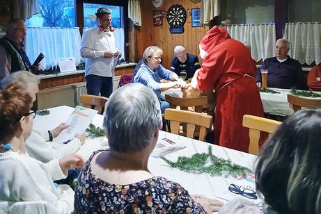 VdK-Jahresabschlussveranstaltung 2025 des Ortverbandes Bad D&uuml;ben in weihnachtlicher Atmosph&auml;re