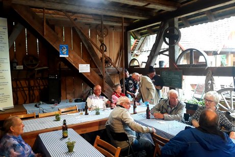 Gemütliches Beisammensein der VdK Mitglieder zum VdK-Sommerfest des Ortsverbandes Bad Düben 2025