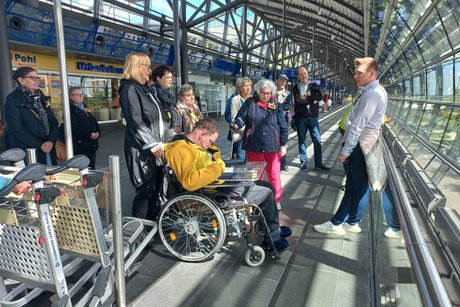 Besuch am Airport Leipzig - Halle